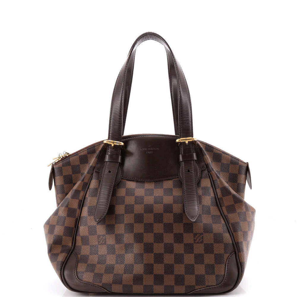 Louis Vuitton MM Verona Handbag Damier